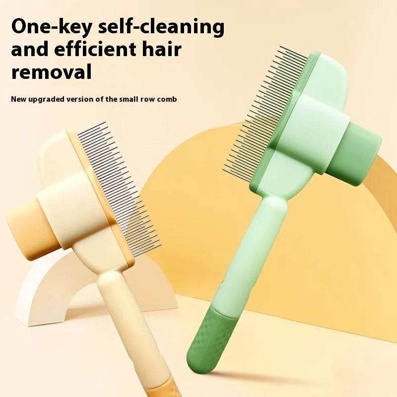 Pet Hair Remover Brush – Grooming Comb for Long-Haired Dogs & Cats